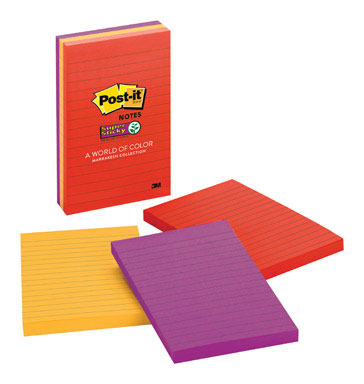 POST-IT SUP STICK4X6 3PK