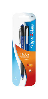 INK JOY PENS 500RT BL2PK