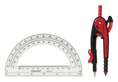 COMPASS PROTRACTOR SET