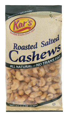SALTED CASHEWS 12/6OZ