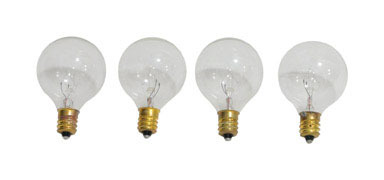 GLOBE LIGHTS CLEAR 4CT