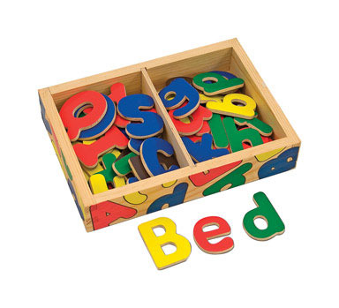 MAGNETIC WOODEN ALPHABET