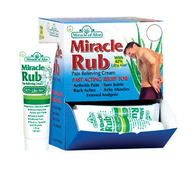 MIRACLE OF ALOE RUB1OZ