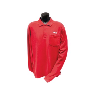 MENS LS 60/40 POLO RD3XL