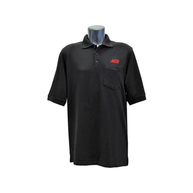 MEN BLK SS 6040 POLO XLT