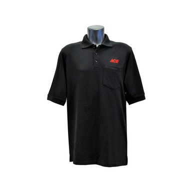 MEN BLK SS 6040 POLO 3XL