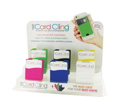 Cell Phone Card Cling