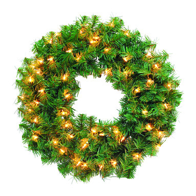 WREATH DOUGLAS 24" CLR