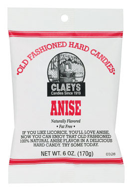 CLAEYS ANISE CANDY 6OZ