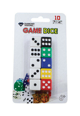 Dice 10pc Set Assorted