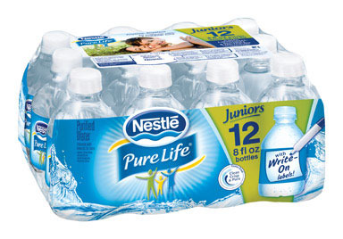 PURE LIFE WATER 8OZ 12PK