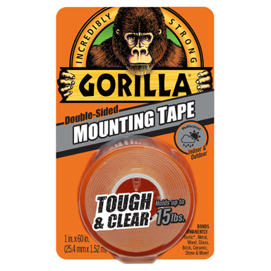 Gorilla Mounting Tape Clear