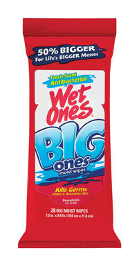 WET ONES HAND WIPES 28CT