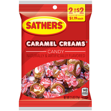 CARAMEL CREAMS 2.5OZ