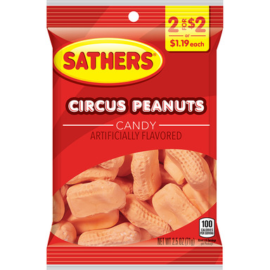 CIRCUS PEANUTS 2.5OZ