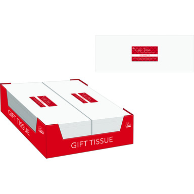 GIFT TISSUE WHITE 25CT