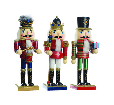 NUTCRACKR SOLDIER WOOD