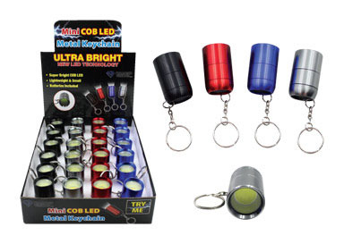 KEYCHAIN COB LED ASST