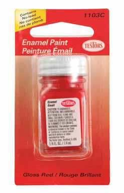 1/4OZ Gloss Red Hobby Paint
