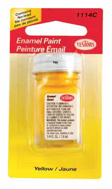 HOBBY PAINT 1/4OZ YELLOW