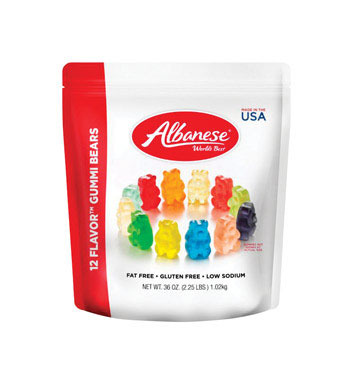 GUMMI BEARS 12FLVR 36OZ