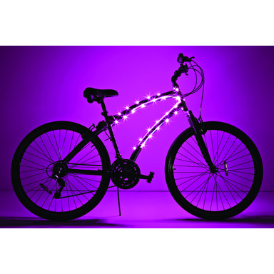 LIGHTS BIKE FRAME PINK