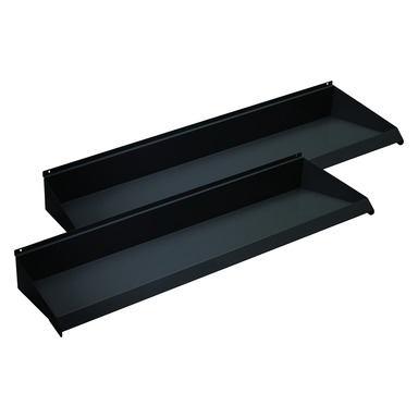 SHELF BLK 10"X48"L 2PK