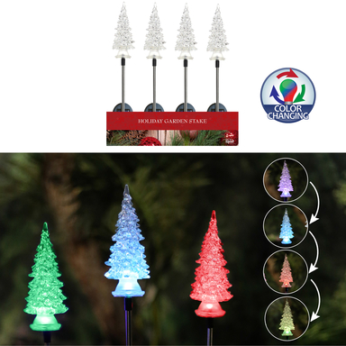 SOLAR LED TREE STAKE