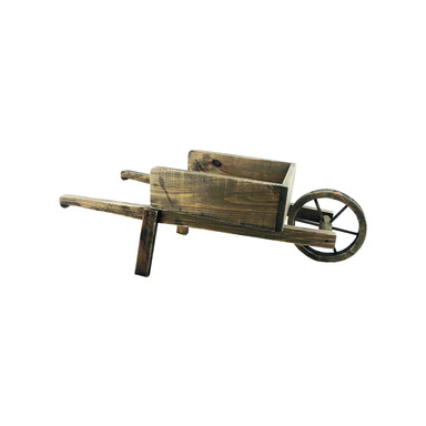 WOOD WAGON DECOR 30.71"