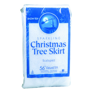 SNOW GLITTR TREESKIRT56"