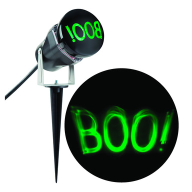 LED PROJECTOR BOO! GRN