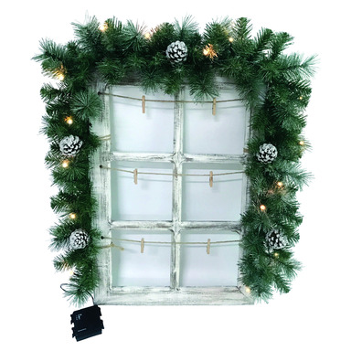 FRAME PRELIT GARLAND