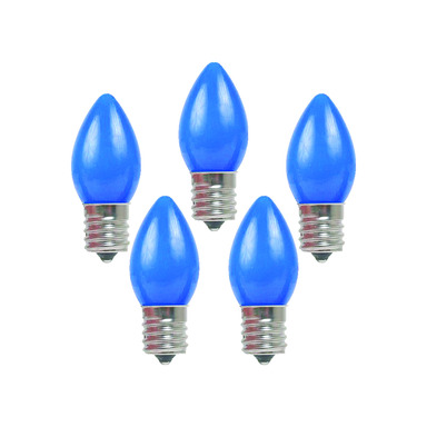 BULB CERAMIC C7 BLU 25PK