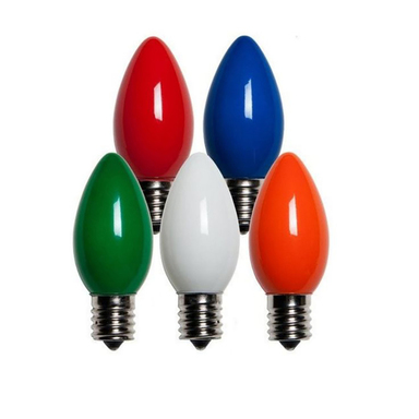 BULB CERAMIC C9 ASRT25PK