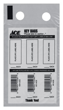 KEY BAGS 4 "X 6"