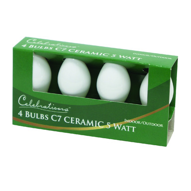 STD C7 WHT CERAMIC PK4