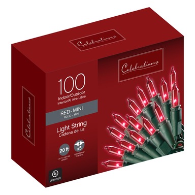 INC MINI RED 100CT