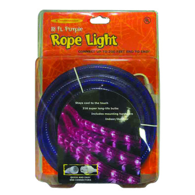 HALLOWEEN ROPE LITE PURP