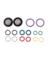 Prs Wsr Orng Kt Rbr 16pc