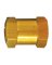 Tru-Flate Brass/Steel Hex Coupling 1/4 in. Female  1 1 pc