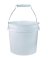 PLASTIC PAIL 1GAL HD WHT