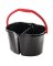 BUCKET BLK/RED 4GAL