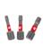 DRIVE BIT SET SQR 1" 3PC