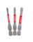 DRIVE BIT SET SQR 2" 3PC