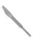 MORTAR KNIFE STL 1/4X8"