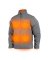 HEATED JACKET KIT GRAY L