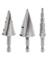 STEP DRILL BIT SET 3PC
