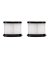 HEPA FILTER BLK/WHT 2PC