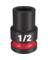 IMPCT SOCKET 1/2X1/2"SAE