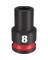 IMPCT SOCKET 8X3/8" MM
